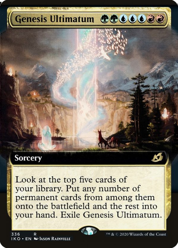 Genesis Ultimatum (Extended Art) [Ikoria: Lair of Behemoths] Supply