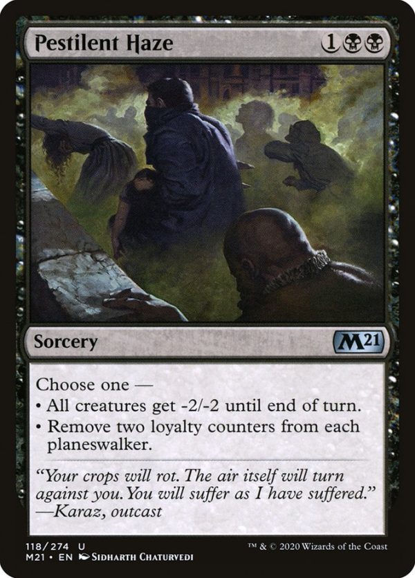 Pestilent Haze [Core Set 2021] Discount