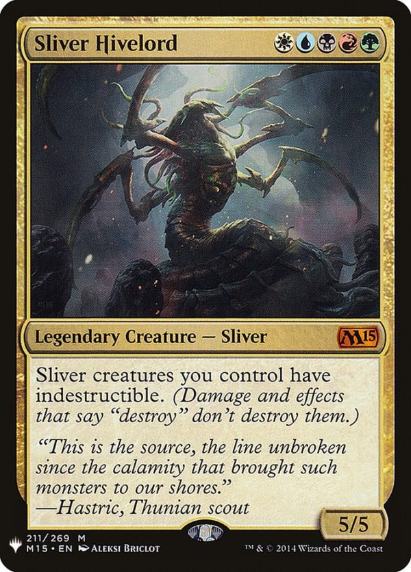Sliver Hivelord [Mystery Booster] Discount