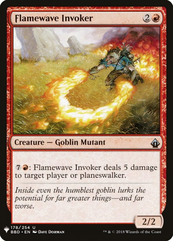 Flamewave Invoker [Mystery Booster] Sale