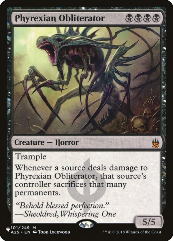 Phyrexian Obliterator [The List] Online Hot Sale