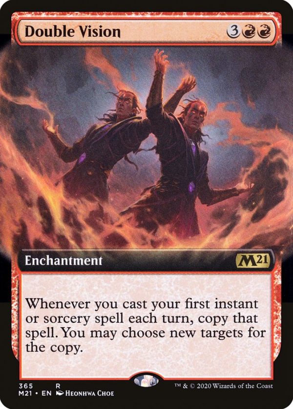 Double Vision (Extended Art) [Core Set 2021] Online Hot Sale