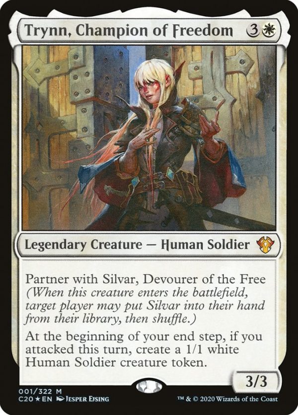Trynn, Champion of Freedom [Commander 2020] Fashion