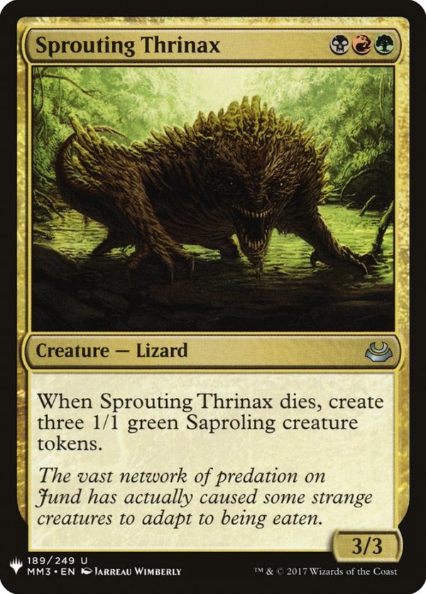 Sprouting Thrinax [Mystery Booster] Online Hot Sale