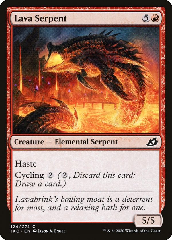 Lava Serpent [Ikoria: Lair of Behemoths] Discount