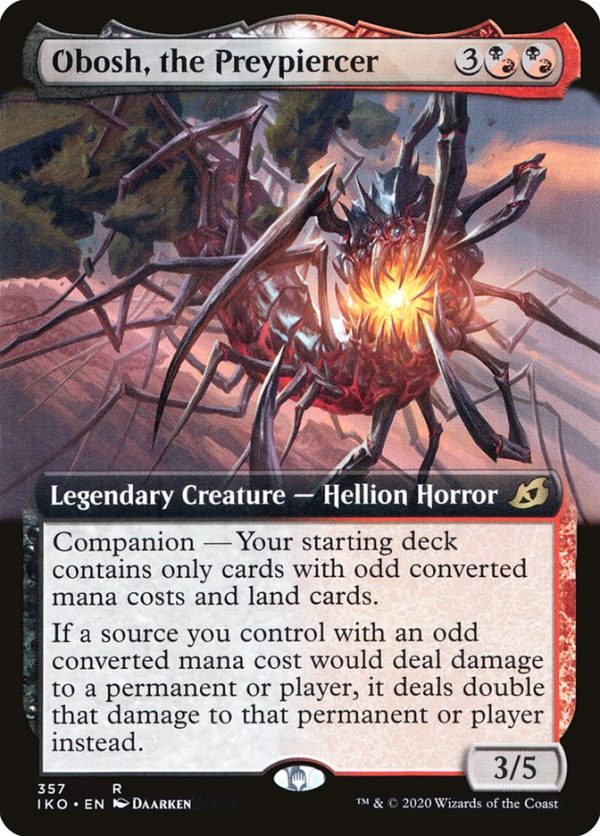 Obosh, the Preypiercer (Extended Art) [Ikoria: Lair of Behemoths] Discount