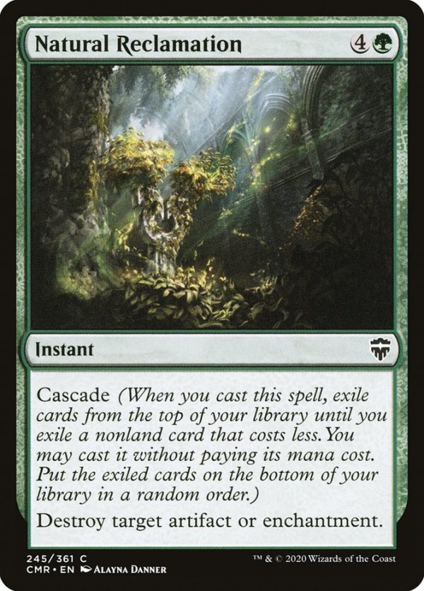 Natural Reclamation [Commander Legends] on Sale