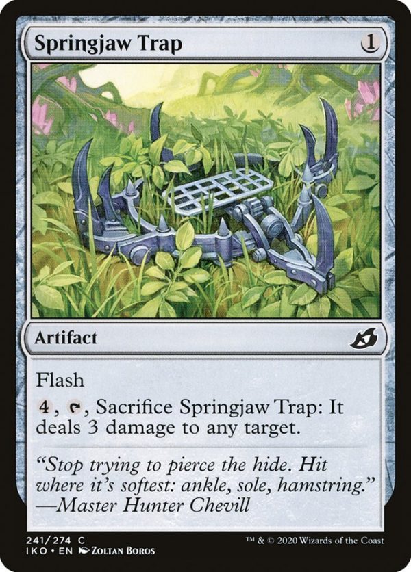 Springjaw Trap [Ikoria: Lair of Behemoths] on Sale