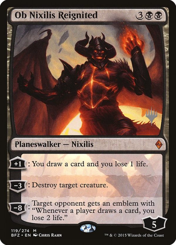 Ob Nixilis Reignited (Promo Pack) [Battle for Zendikar Promos] For Cheap