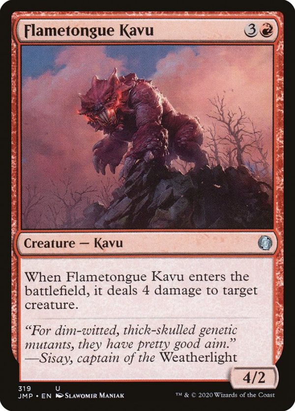Flametongue Kavu [Jumpstart] Discount