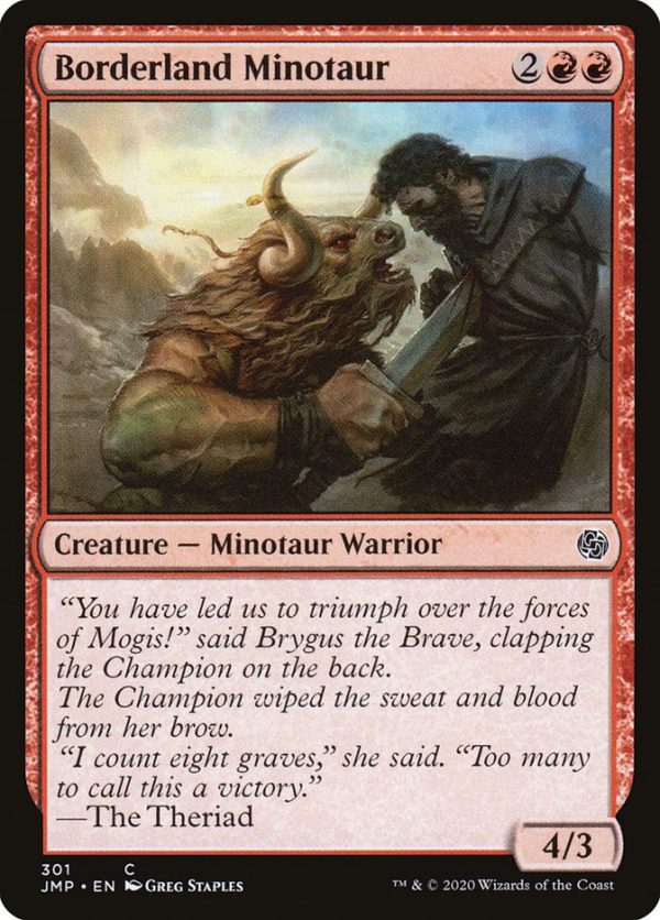 Borderland Minotaur [Jumpstart] Online now