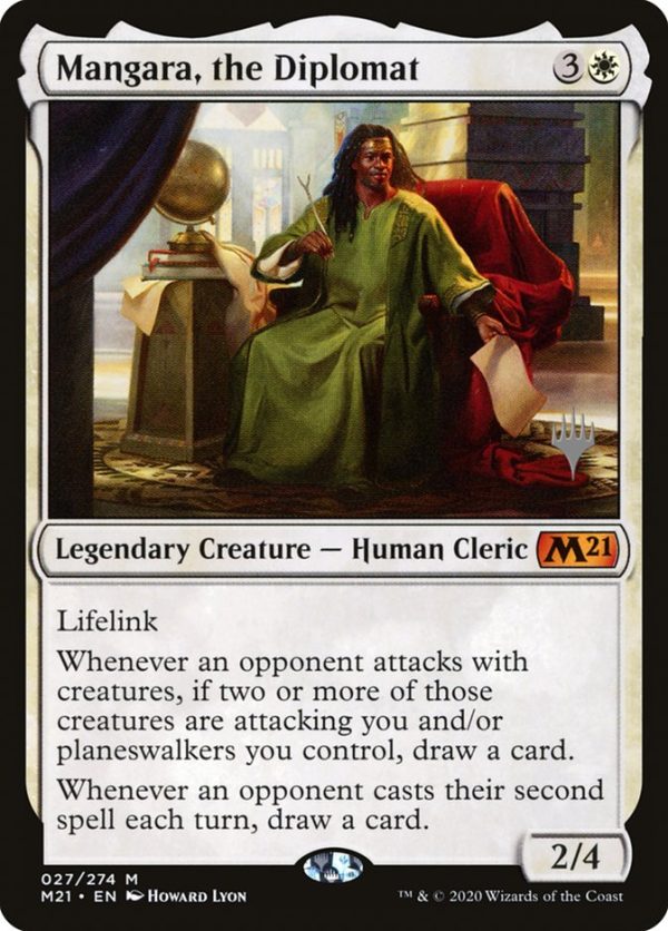 Mangara, the Diplomat (Promo Pack) [Core Set 2021 Promos] Hot on Sale