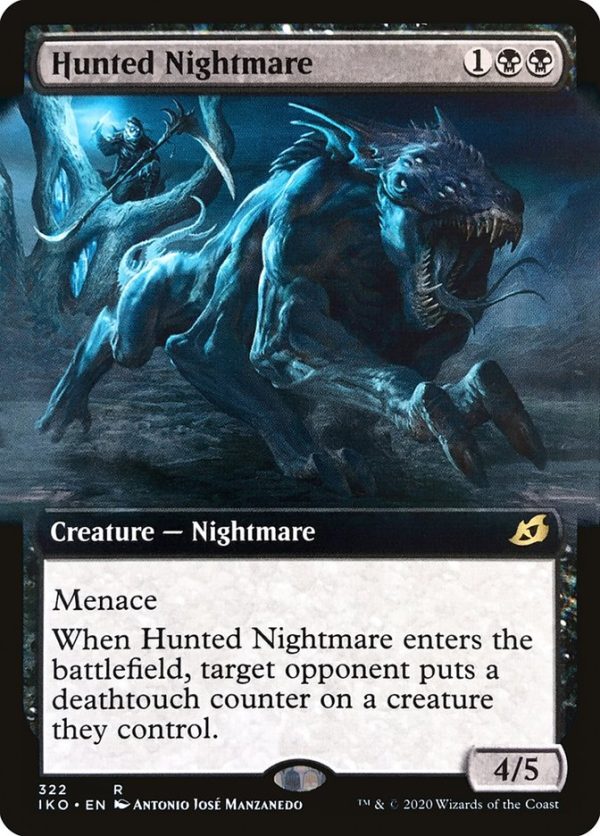 Hunted Nightmare (Extended Art) [Ikoria: Lair of Behemoths] Discount