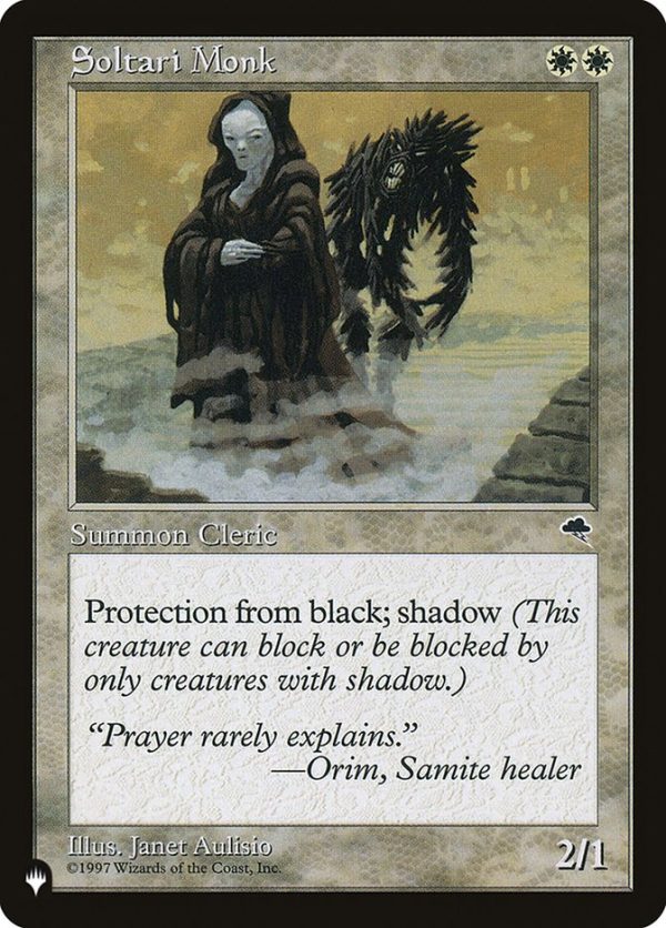 Soltari Monk [The List] Online Sale