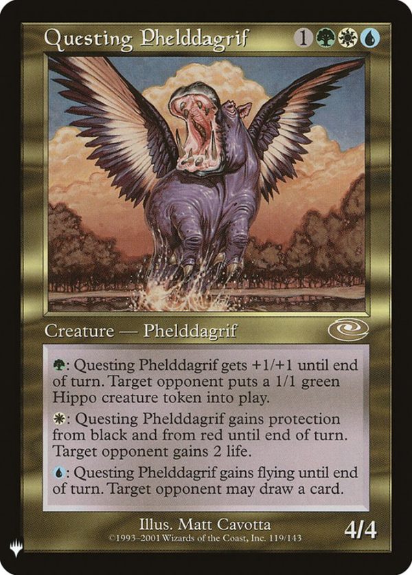 Questing Phelddagrif [Mystery Booster] Supply