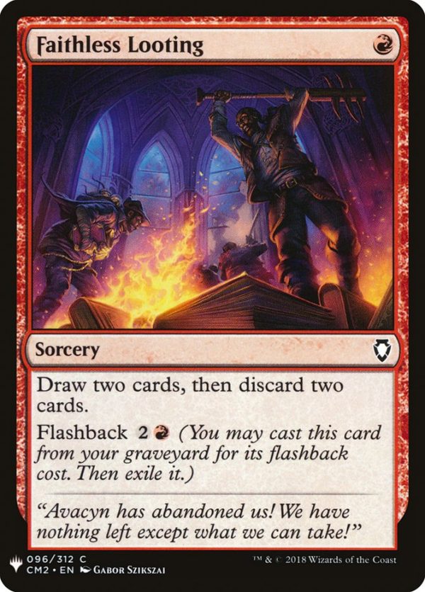 Faithless Looting [Mystery Booster] on Sale