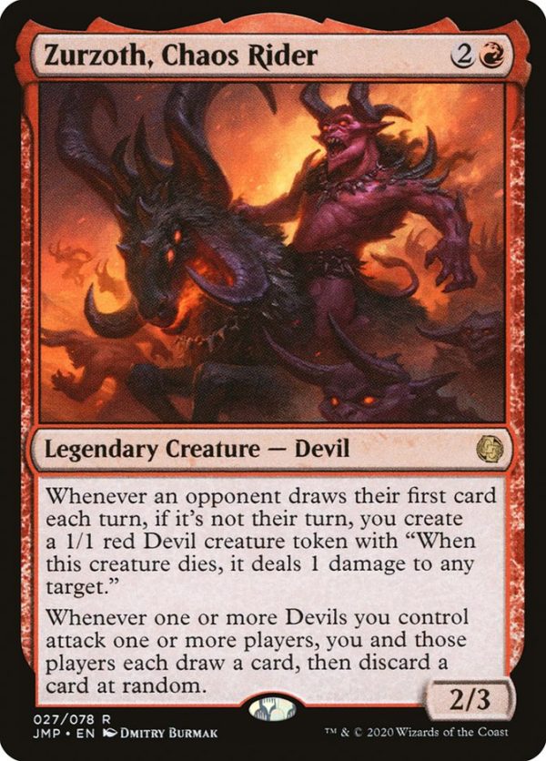 Zurzoth, Chaos Rider [Jumpstart] Online now