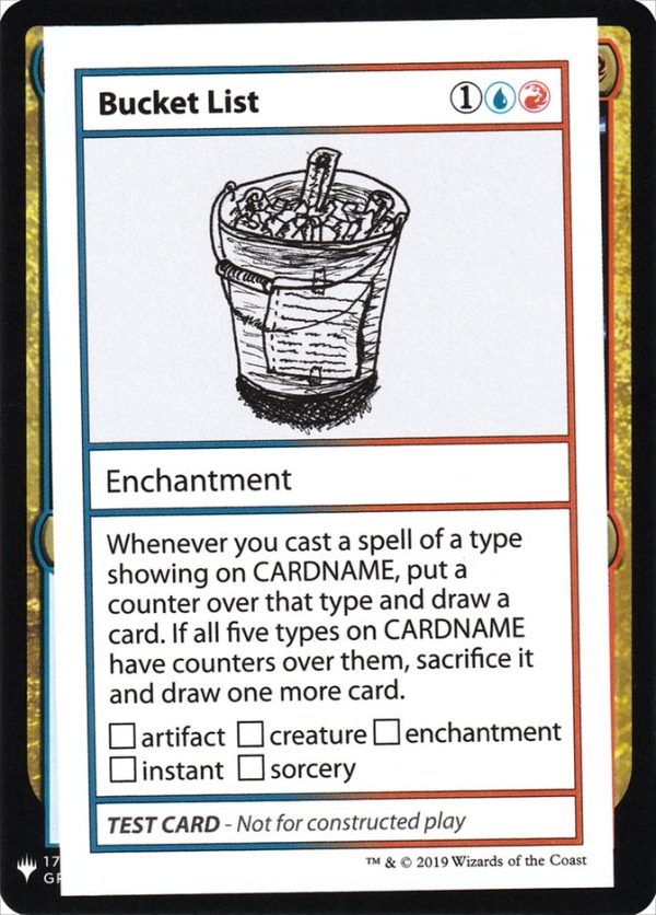 Bucket List [Mystery Booster Playtest Cards] Hot on Sale