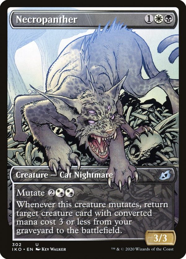 Necropanther (Showcase) [Ikoria: Lair of Behemoths] Hot on Sale