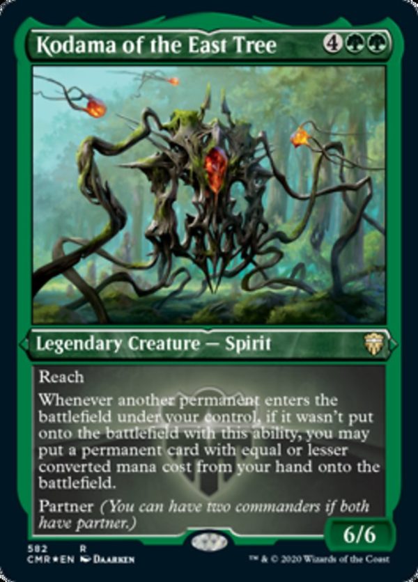 Kodama of the East Tree (Etched) [Commander Legends] Hot on Sale