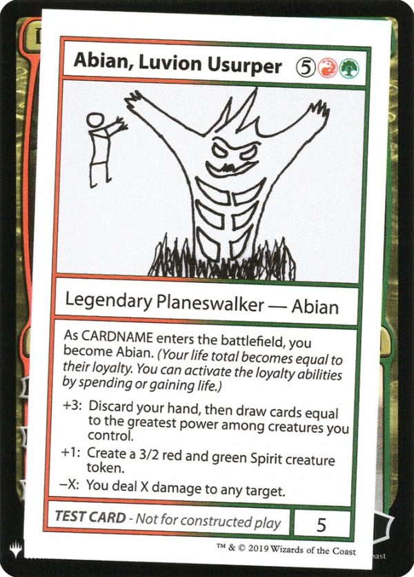 Abian, Luvion Usurper [Mystery Booster Playtest Cards] Supply