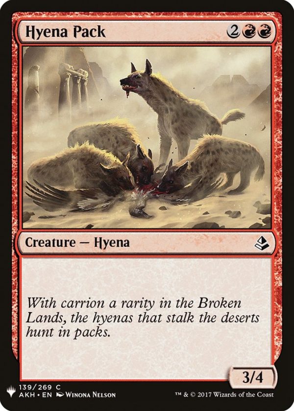 Hyena Pack [Mystery Booster] Sale
