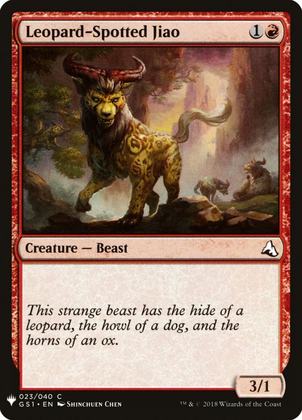 Leopard-Spotted Jiao [Mystery Booster] Online now
