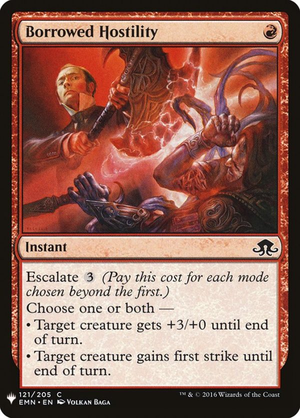 Borrowed Hostility [Mystery Booster] Online