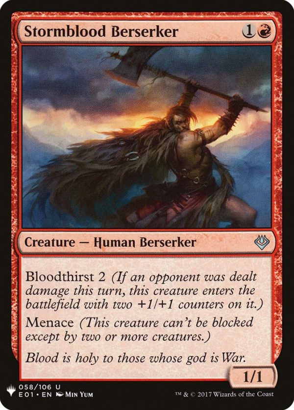 Stormblood Berserker [Mystery Booster] Online now