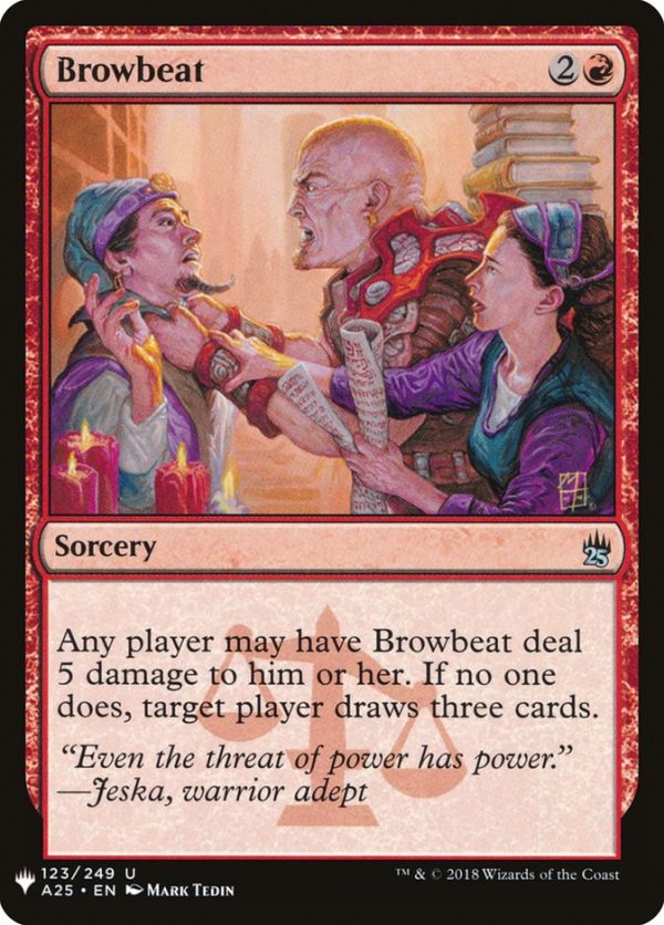 Browbeat [Mystery Booster] Sale