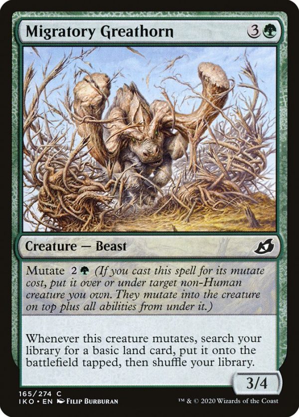 Migratory Greathorn [Ikoria: Lair of Behemoths] Online