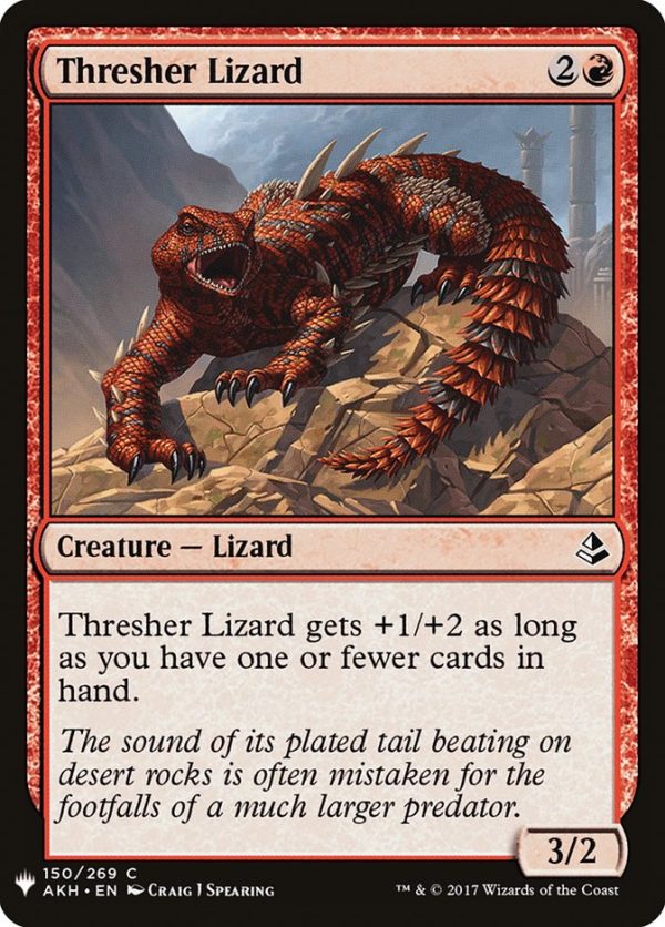 Thresher Lizard [Mystery Booster] Discount