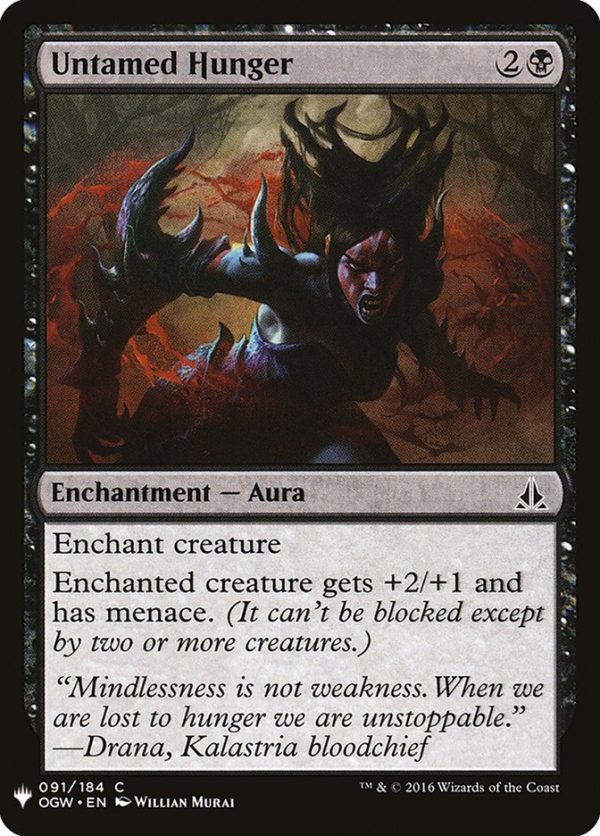 Untamed Hunger [Mystery Booster] Online now