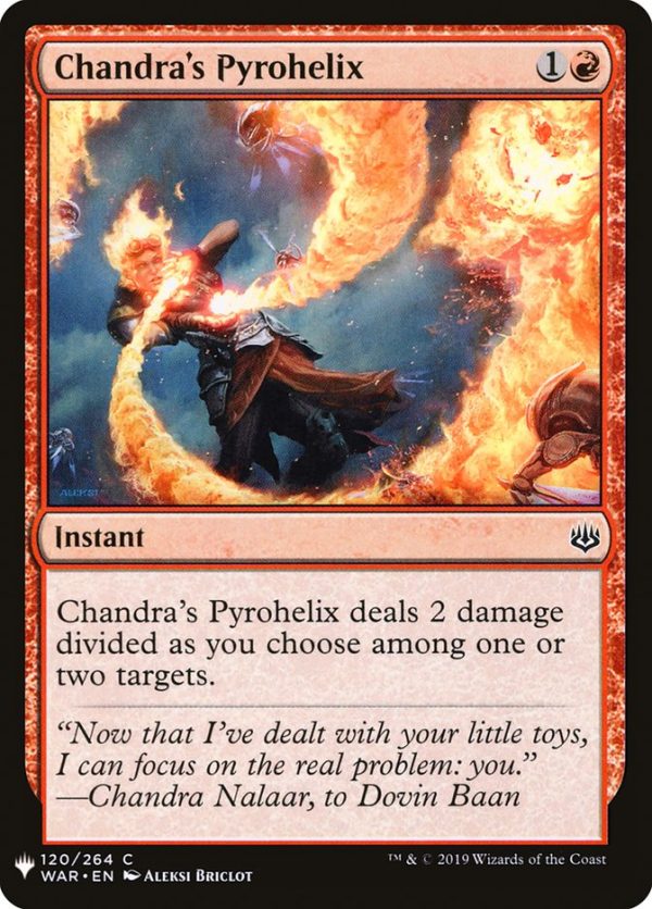 Chandra s Pyrohelix [Mystery Booster] Fashion