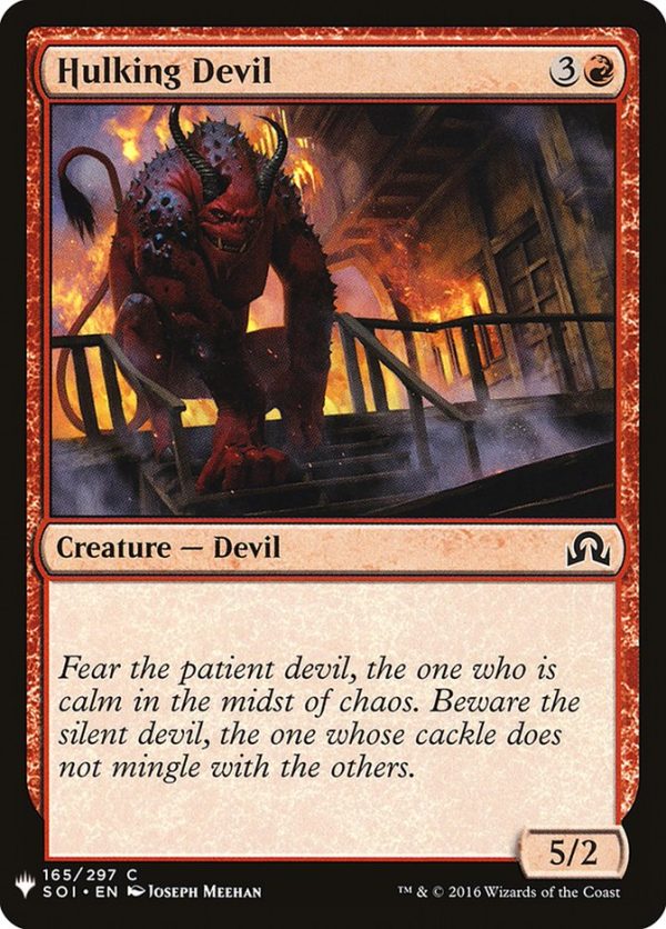 Hulking Devil [Mystery Booster] Online Sale