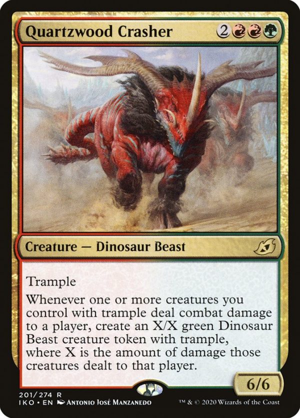 Quartzwood Crasher [Ikoria: Lair of Behemoths] Online now