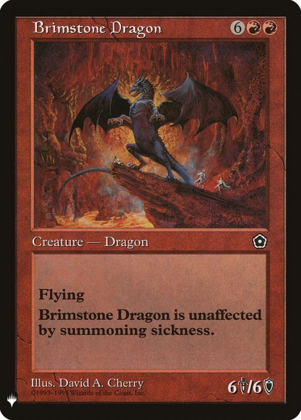 Brimstone Dragon [Mystery Booster] Supply