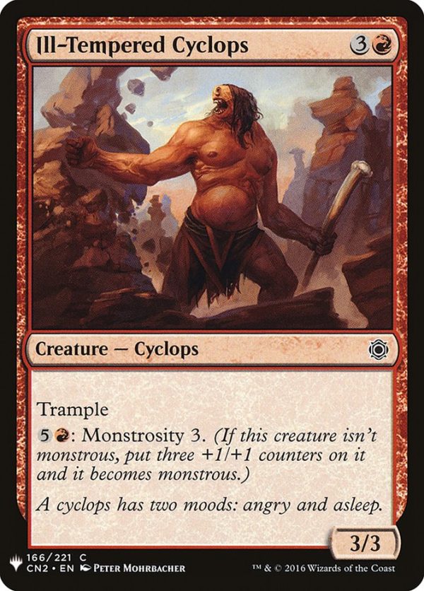 Ill-Tempered Cyclops [Mystery Booster] Online