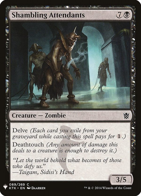 Shambling Attendants [Mystery Booster] on Sale