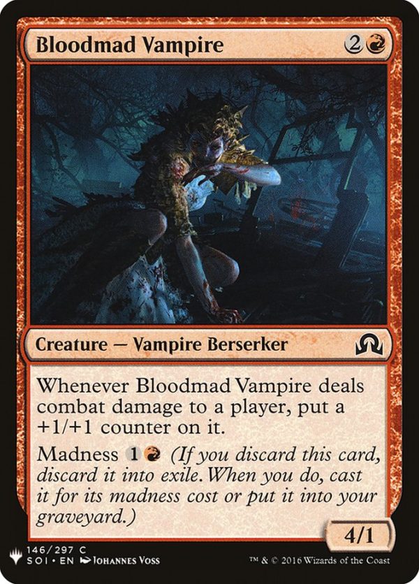 Bloodmad Vampire [Mystery Booster] Discount