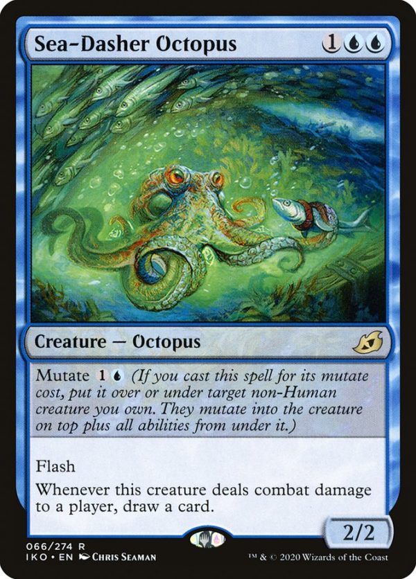 Sea-Dasher Octopus [Ikoria: Lair of Behemoths] For Cheap