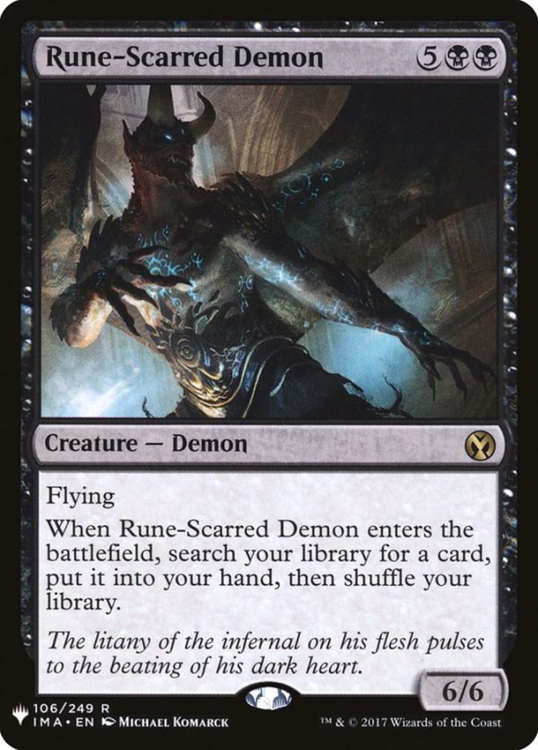 Rune-Scarred Demon [Mystery Booster] Fashion