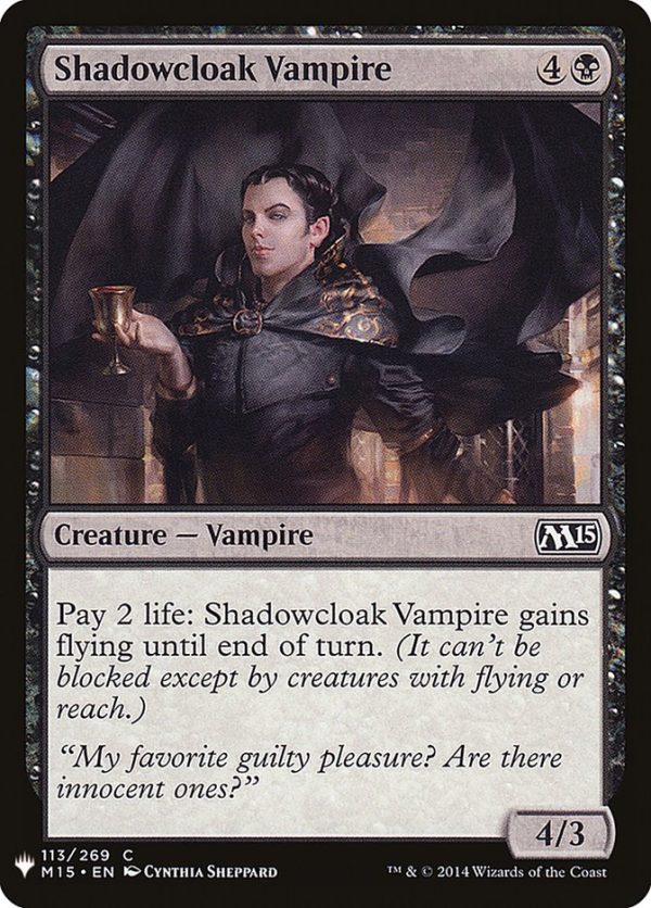 Shadowcloak Vampire [Mystery Booster] For Discount